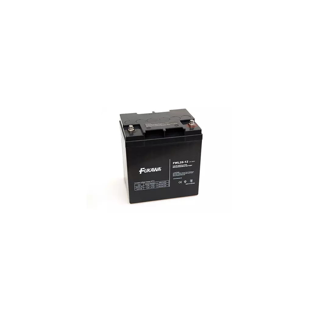 Obrázek produktu Akumulátor FUKAWA FWL28-12 (12V 28Ah živ. 10let)