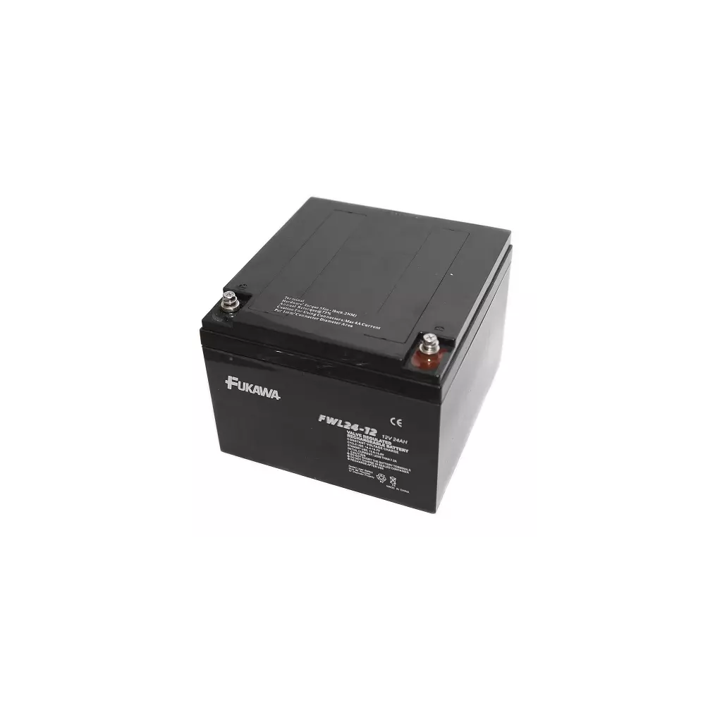 Obrázek produktu Akumulátor FUKAWA FWL24-12 (12V 24Ah živ. 10let)