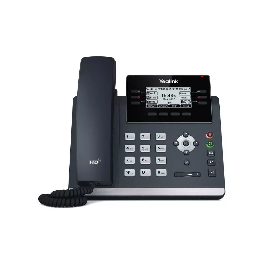 Obrázek produktu Yealink SIP-T42U SIP telefon, PoE, 2,7