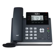 obrázek produktu Yealink SIP-T42U SIP telefon, PoE, 2,7\" 192x64 LCD, 15 prog.tl.,2xUSB, GigE