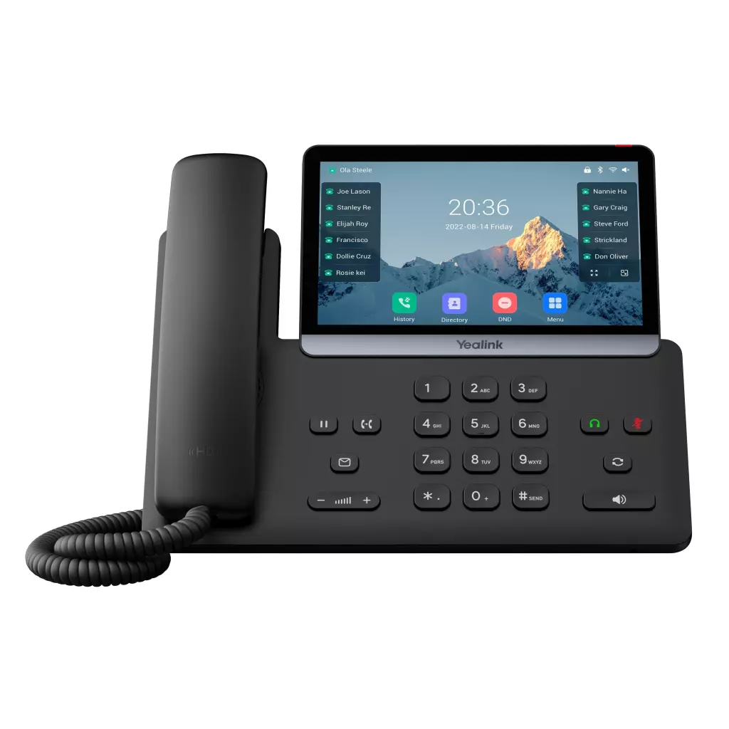 Obrázek produktu Yealink SIP-T77U SIP telefon, PoE, 16 SIP účtů, 7