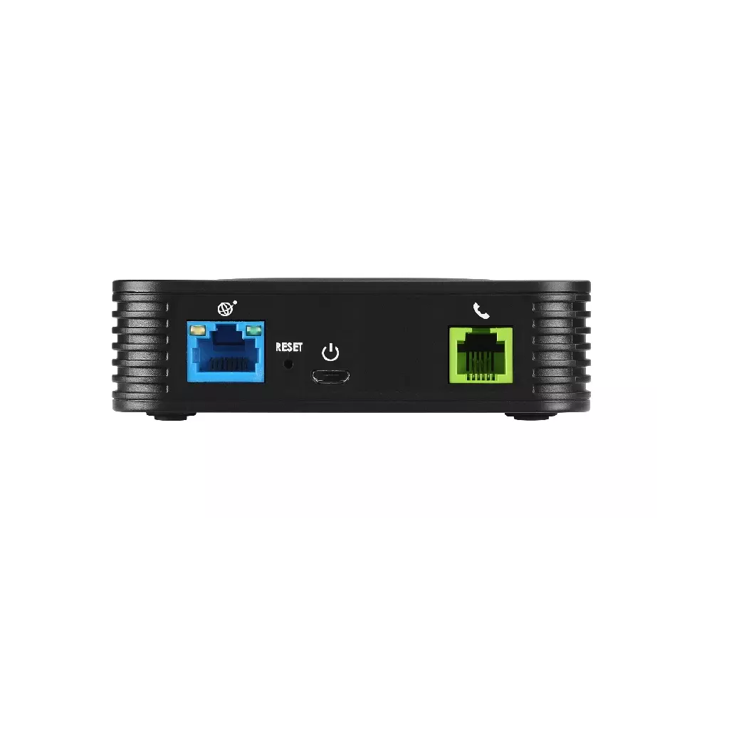 Obrázek produktu Grandstream HT801 (ATA), 1x FXS, 1x SIP účet, 1x LAN, 3cestná audio konf., auto-provisioning