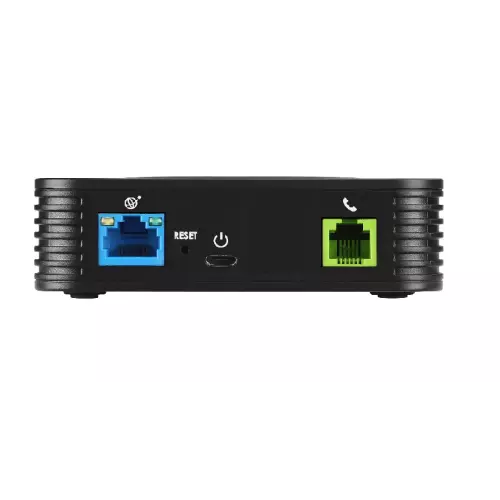 obrázek produktu Grandstream HT801 (ATA), 1x FXS, 1x SIP účet, 1x LAN, 3cestná audio konf., auto-provisioning