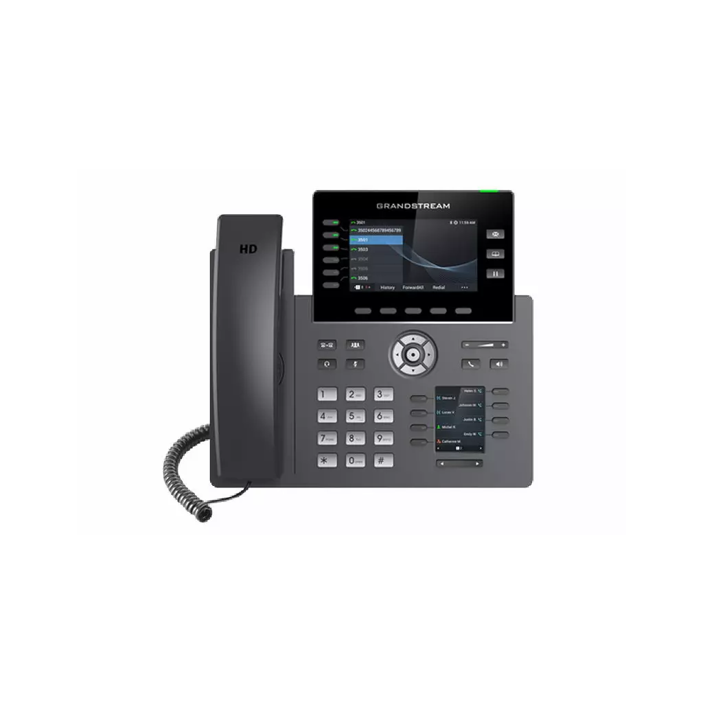 Obrázek produktu Grandstream GRP2616 SIP telefon, 2xdisplej, 4.3