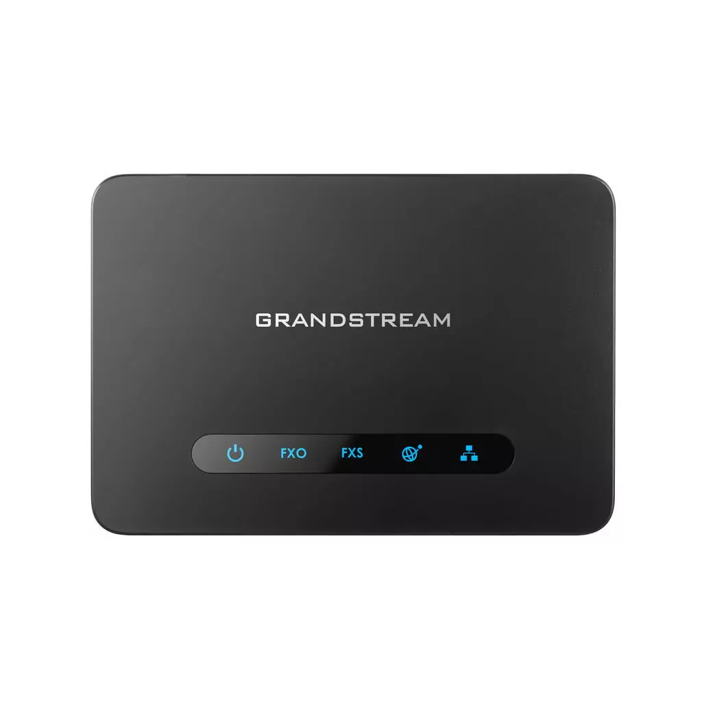Obrázek produktu Grandstream HT813 1FXS,1FXO ATA brána, 2 SIP úč, 2x100Mb LAN, NAT router, 3-way konf., provisioning