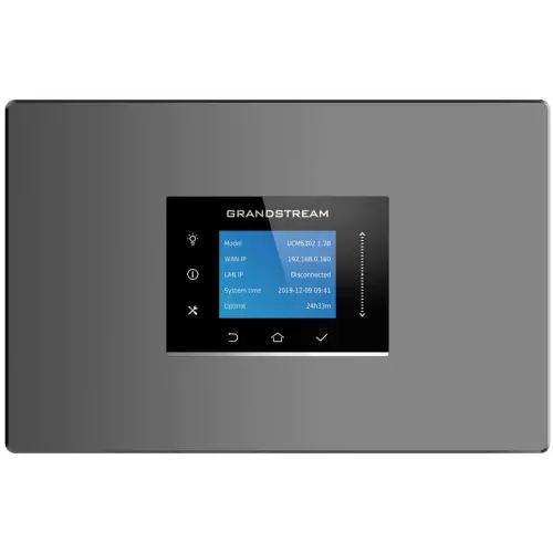 obrázek produktu Grandstream UCM6302 VoIP PBX, 1000 uživ., 150 soub. hov., videokonf. 20úč., 2xFXO, 2xFXS porty