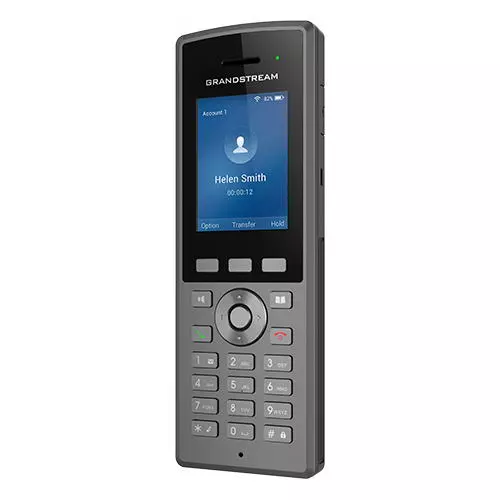 obrázek produktu Grandstream WP825 SIP WiFi telefon, odolná IP67, 2,4 bar. displ., 2SIP úč., BT, Micro USB, Handover