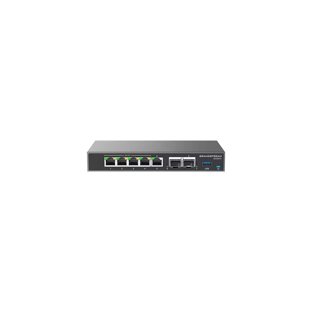 Obrázek produktu Grandstream GCC6010 all-in-one řešení (VPN router, NGFW, PoE switch a IP PBX)