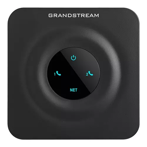 obrázek produktu Grandstream HT802 V2 (ATA), 2x FXS, 2 SIP účty, 1x LAN, 3-cestná konf., auto-provisioning