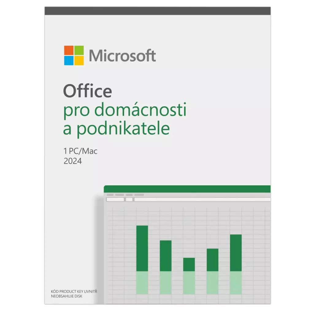 Obrázek produktu Microsoft Office pro domácnosti a podnikatele 2024