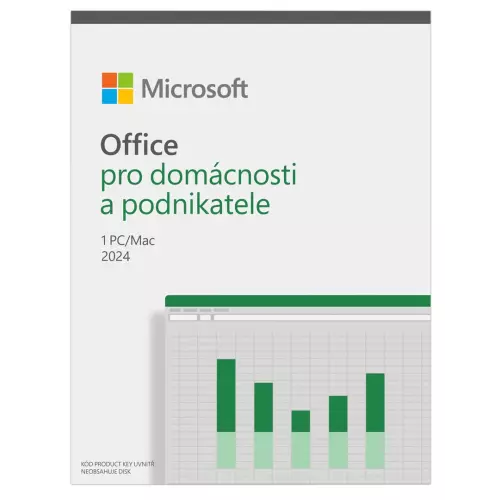 obrázek produktu Microsoft Office 2024 pro domácnosti a podnikatele CZ Spec