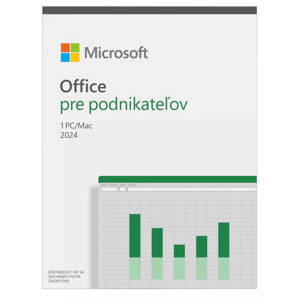 Obrázek produktu Microsoft Office 2024 pro domácnosti a podnikatele SK Spec