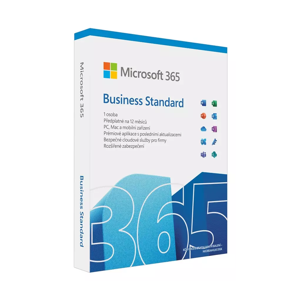 Obrázek produktu Microsoft 365 Business Standard P8 Mac/Win CZ
