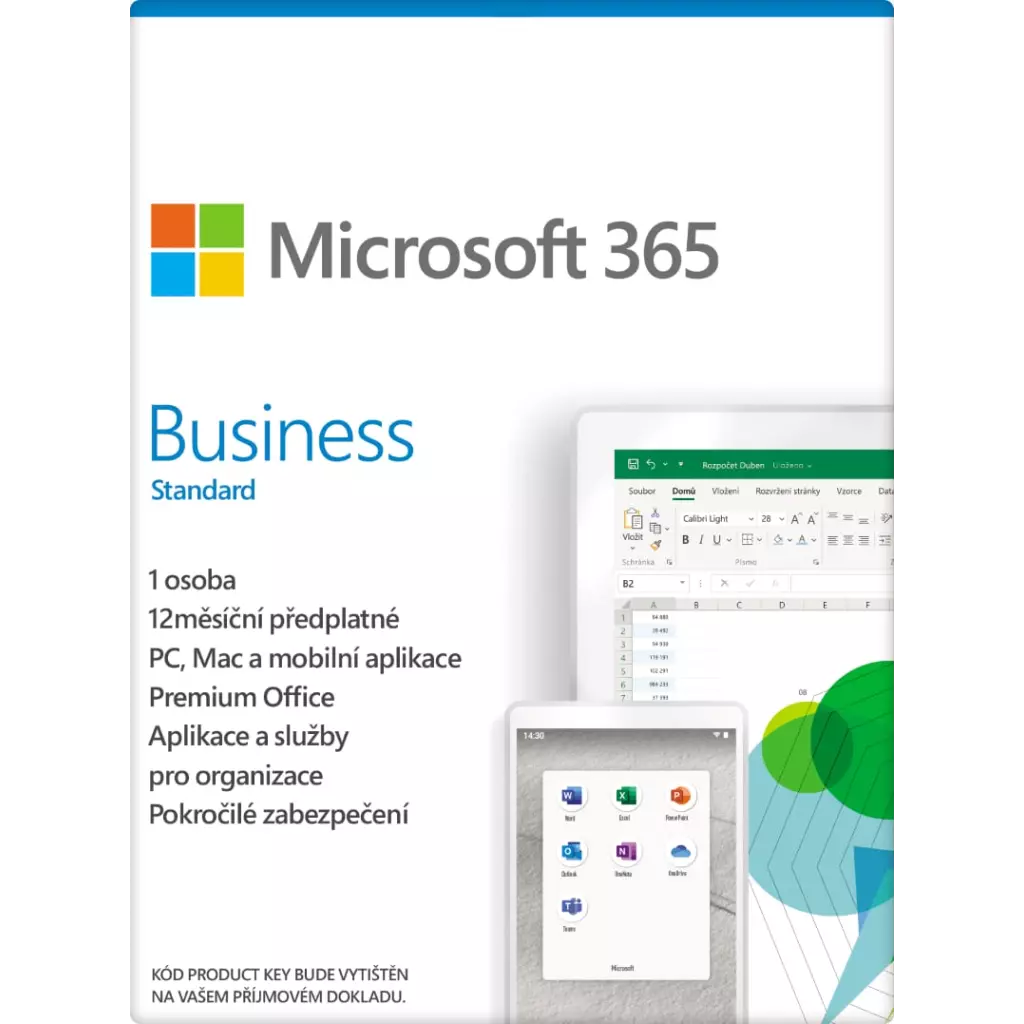 Obrázek produktu ESD M365 Business Standard Mac/Win All Lng Akce