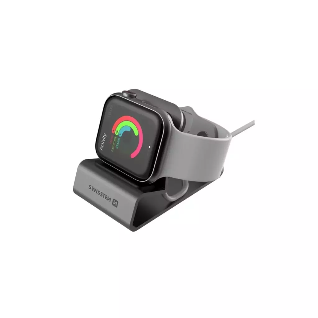 Obrázek produktu SW HLINÍKOVÝ STOJÁNEK PRO iWATCH ŠEDÝ