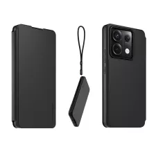 obrázek produktu Made for Xiaomi Book Pouzdro s Poutkem pro Xiaomi Redmi Note 13 Pro 5G Black