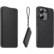 obrázek produktu Made for Xiaomi Book Pouzdro s Poutkem pro Xiaomi Redmi Note 13 4G Black