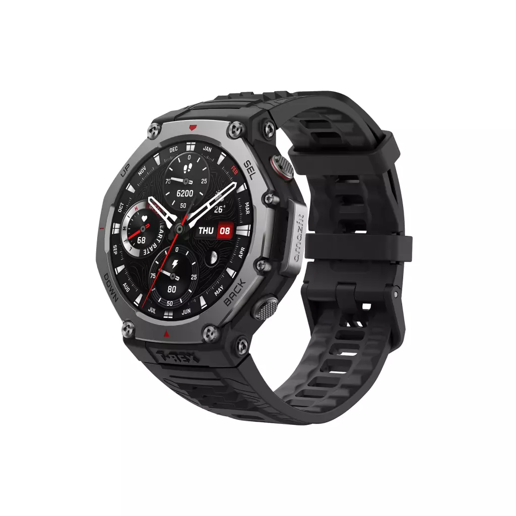 Obrázek produktu Amazfit T-Rex 3/Black/Sport Band/Onyx Black