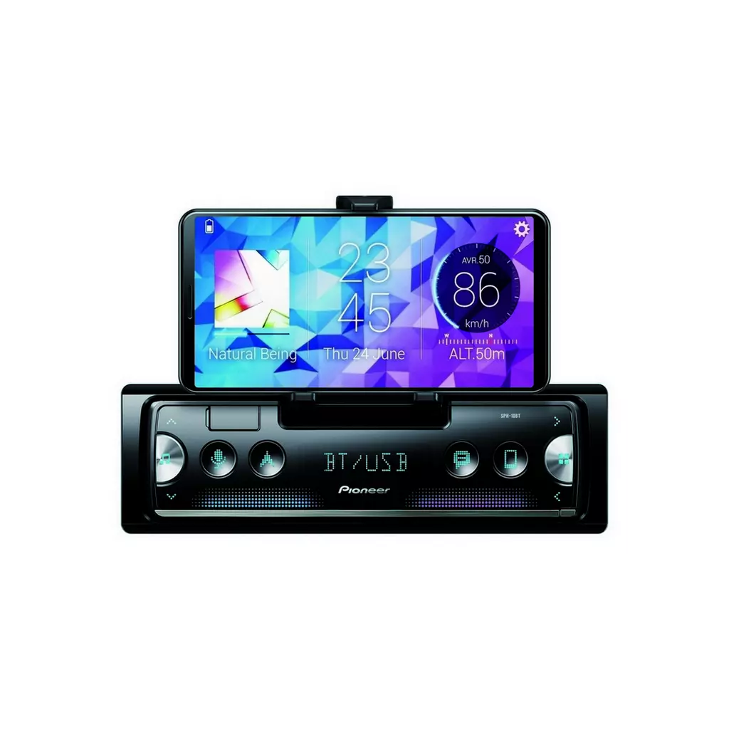 Obrázek produktu Pioneer SPH-10BT autorádio s USB a držákem telefonu