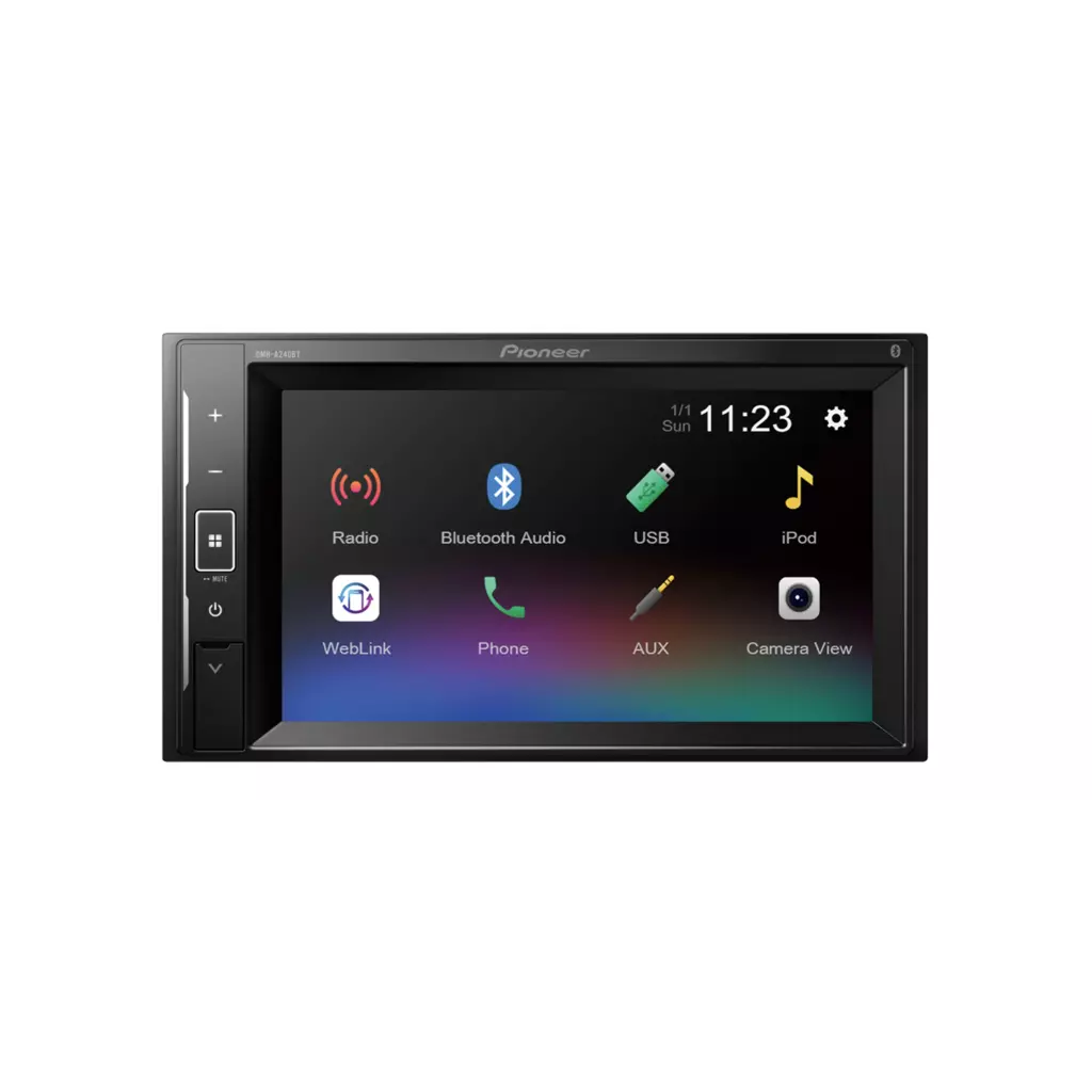 Obrázek produktu Pioneer DMH-A240BT 2DIN autorádio s LCD displejem a Bluetooth