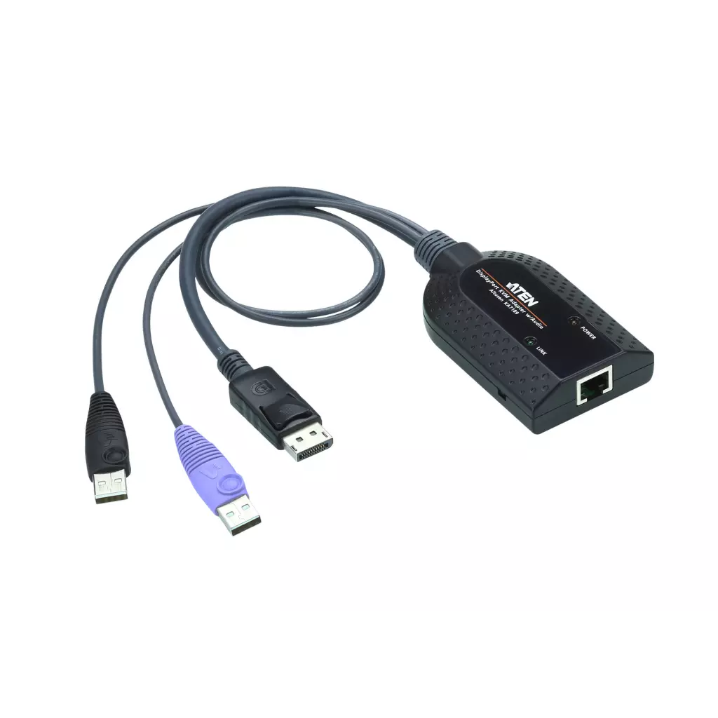 Obrázek produktu ATEN USB DisplayPort Virtual Media KVM Adapter