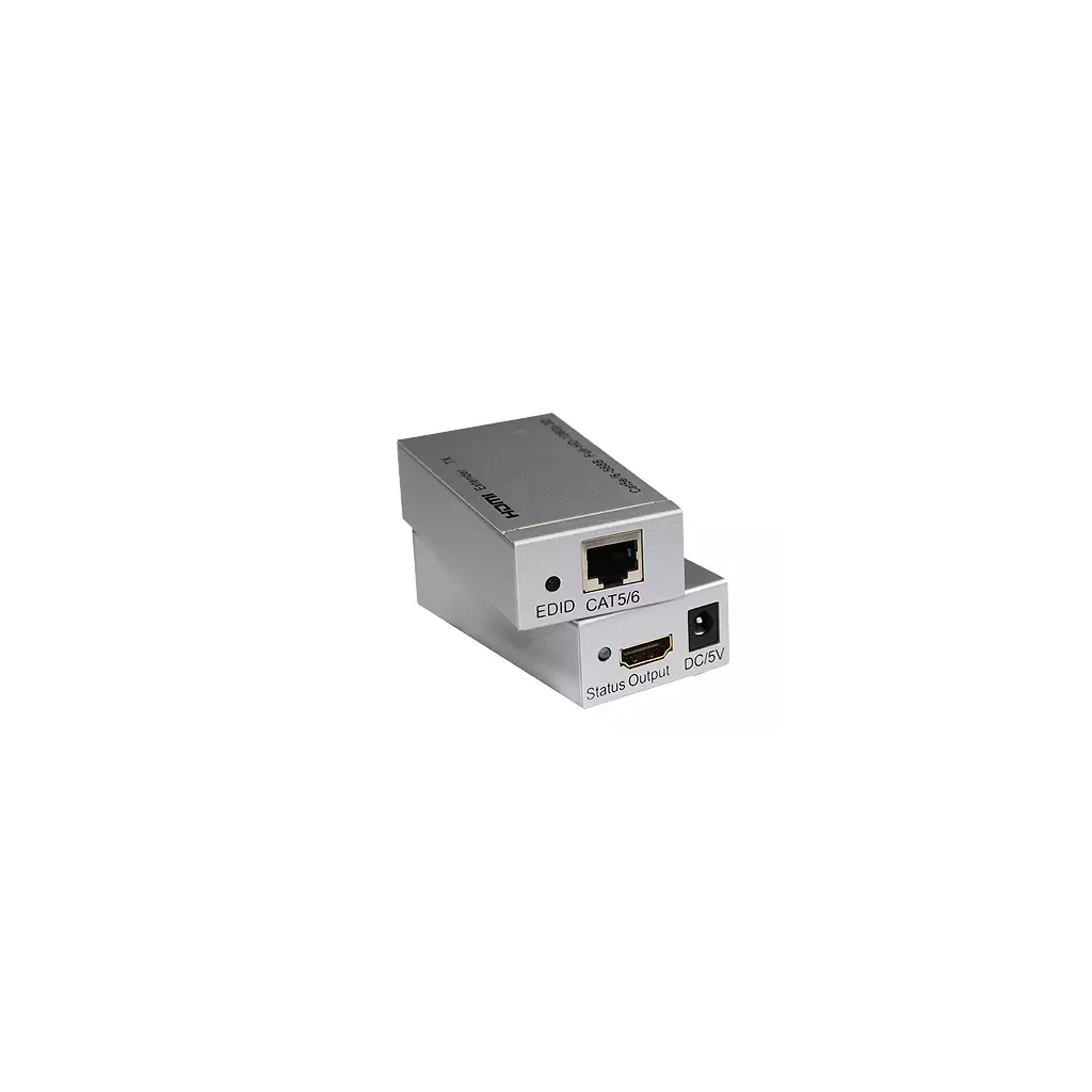 Obrázek produktu HDMI extender na 60m přes jeden kabel Cat5e/Cat6