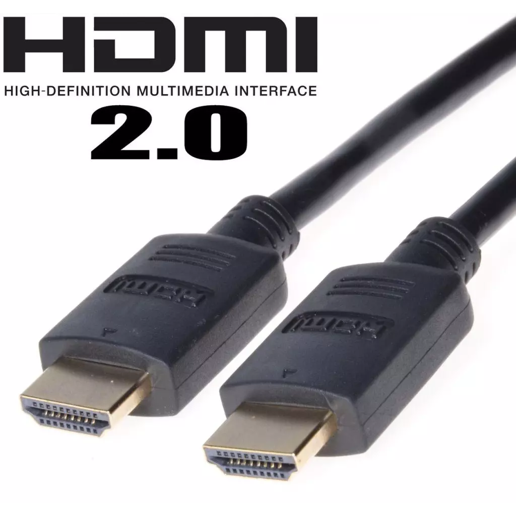 Obrázek produktu PremiumCord HDMI 2.0 High Speed+Ethernet, zlacené konektory, 1m