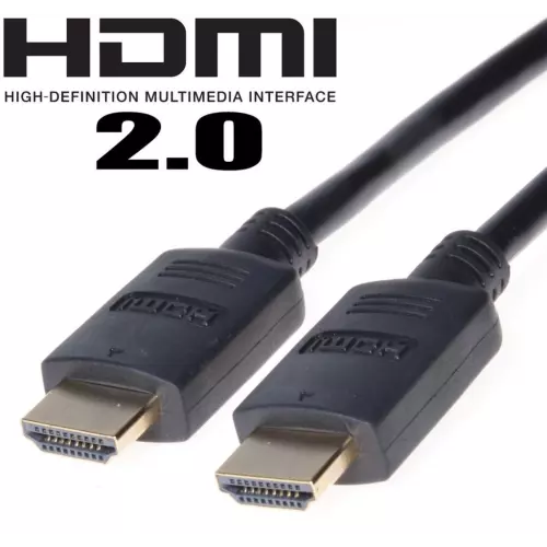obrázek produktu PremiumCord HDMI 2.0 High Speed+Ethernet, zlacené konektory, 5m