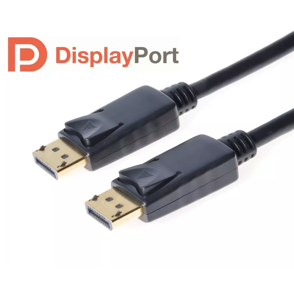 Obrázek produktu PremiumCord DisplayPort 1.2 přípojný kabel M/M, zlacené konektory, 5m