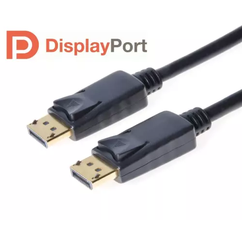obrázek produktu PremiumCord DisplayPort 1.2 přípojný kabel M/M, zlacené konektory, 5m