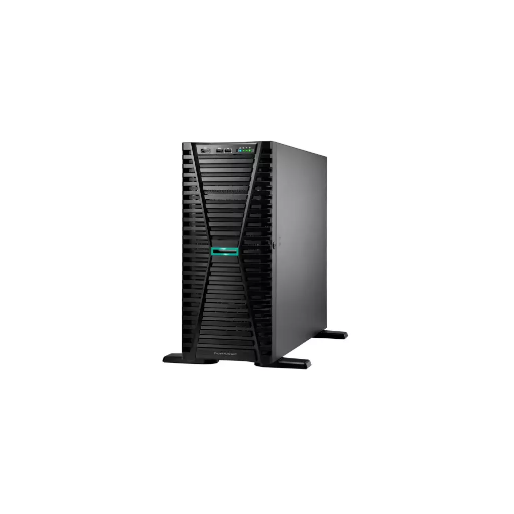 Obrázek produktu HPE ML110 G11 4510, 64GB, 2 x 480GB SSD, RPS