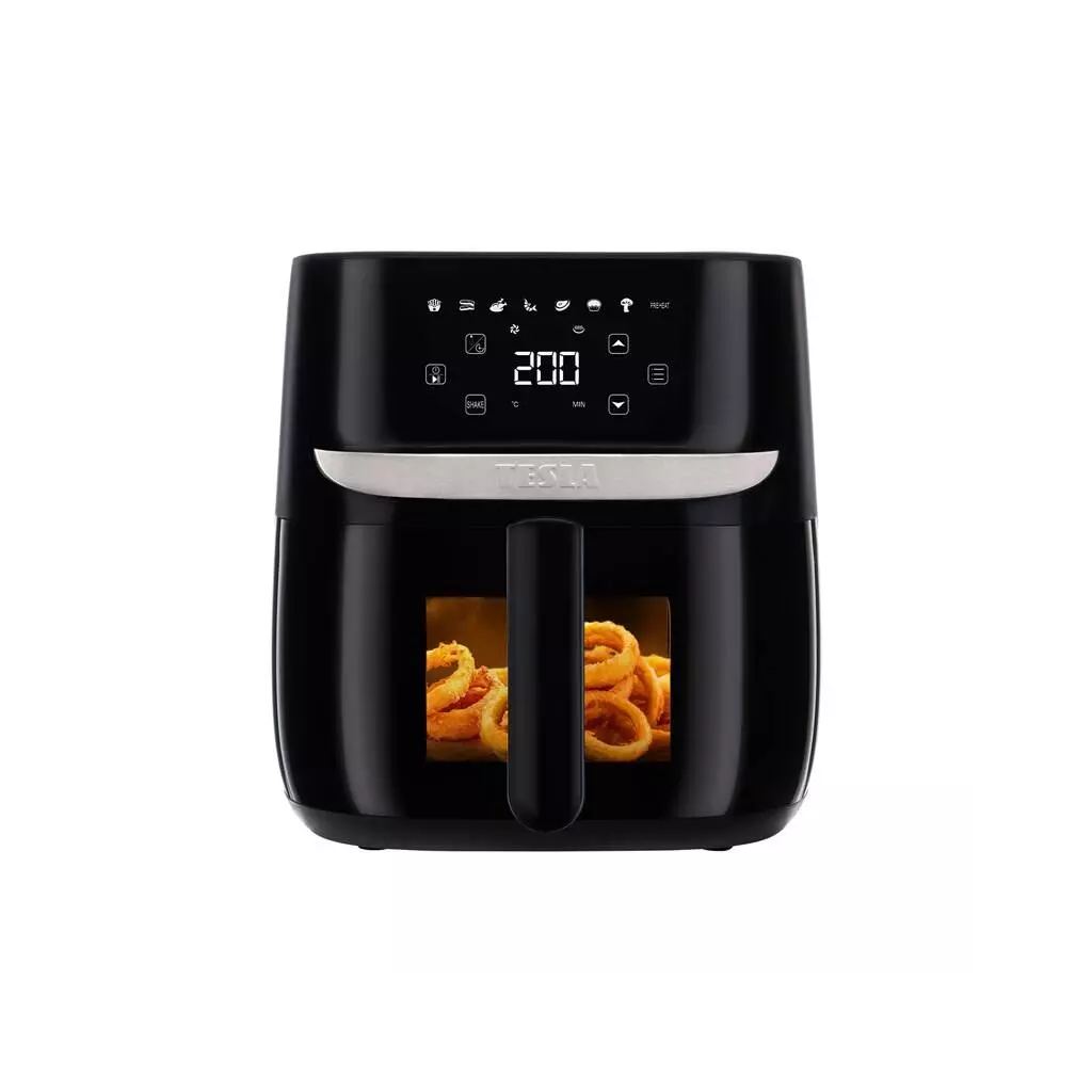 Obrázek produktu TESLA AirCook Q55 XL Promultifunkční digitální horkovzdušná fritéza (černá barva)