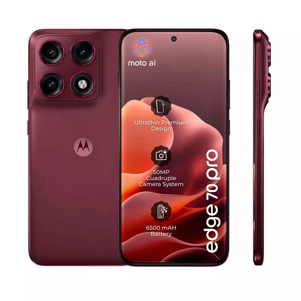 Obrázek produktu Motorola Edge 70 Pro 8GB/256GB červený