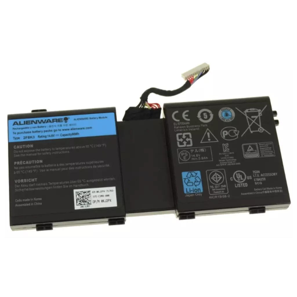 Obrázek produktu Dell Baterie 8-cell 86W/HR LI-ION pro Alienware NB