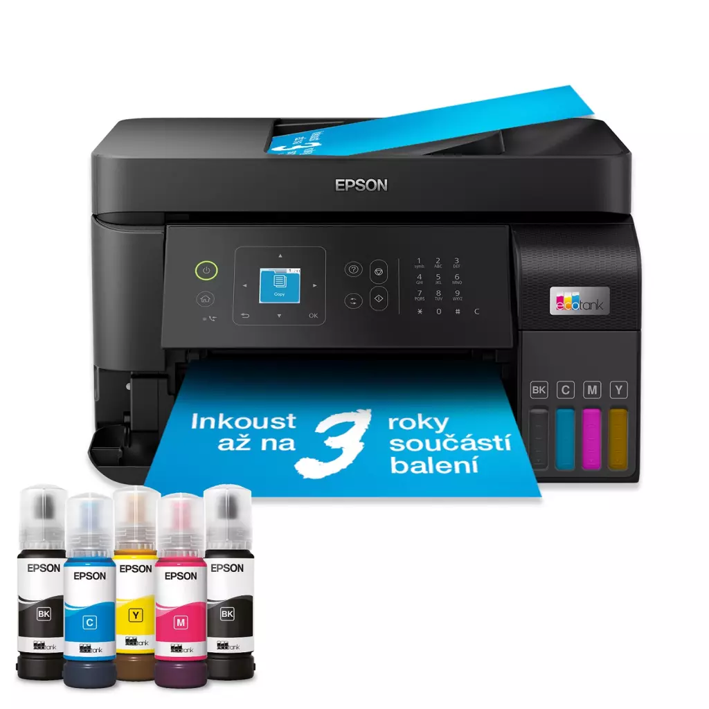 Obrázek produktu Epson EcoTank/L5590/MF/Ink/A4/LAN/WiFi/USB