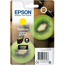 obrázek produktu EPSON ink Yellow 202 Premium - singlepack, 4,1ml, 300s, standard