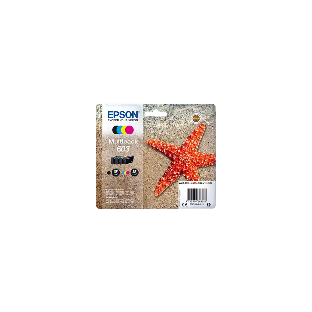 Obrázek produktu Epson multipack 4-colours 603