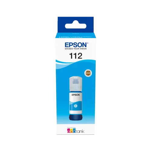 obrázek produktu Epson 112 EcoTank Pigment Cyan ink bottle