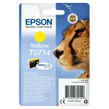 obrázek produktu Epson Singlepack Yellow T0714 DURABrite Ultra Ink