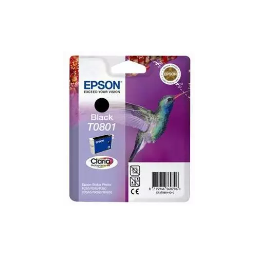 obrázek produktu R265/360,RX560 Black Ink cartridge (T0801)