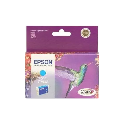 obrázek produktu R265/360,RX560 Cyan Ink cartridge (T0802)