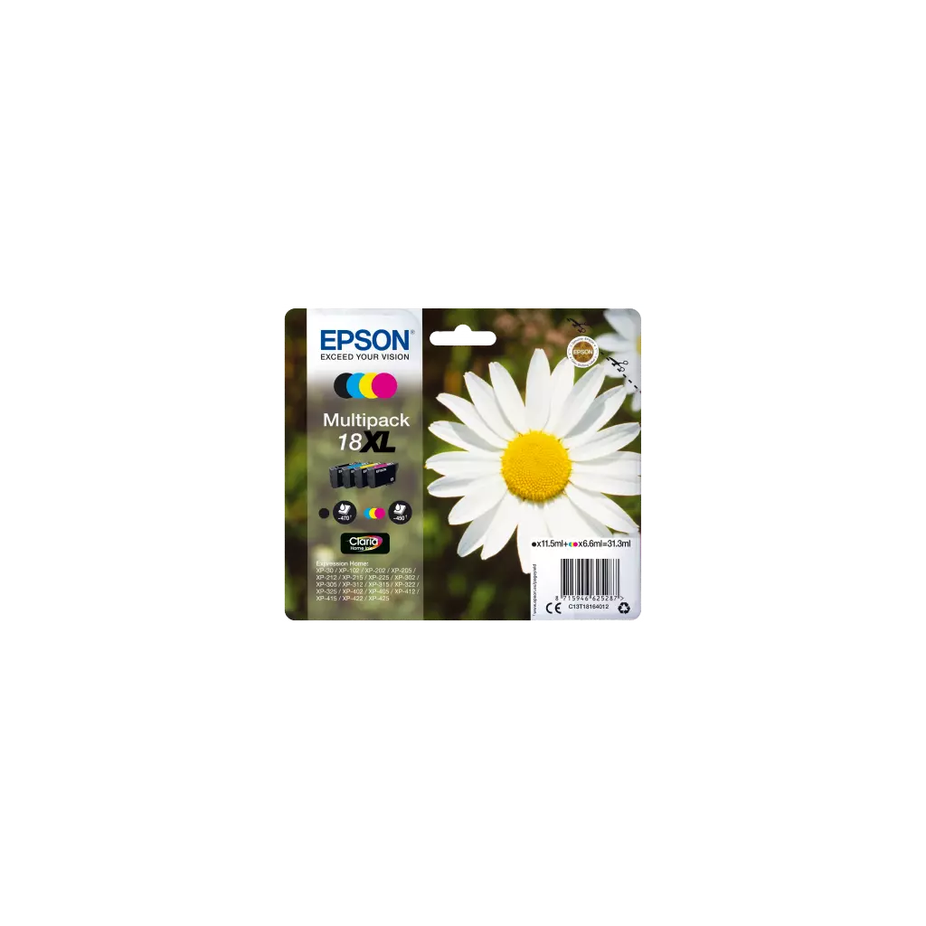 Obrázek produktu Epson Multipack 4-colours 18XL Claria Home Ink