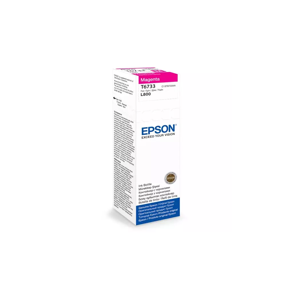 Obrázek produktu Epson T6733 Magenta ink 70ml  pro L800