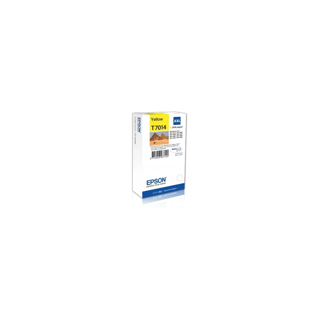 Obrázek produktu WP4000/4500 Series Ink Cartridge XXL Yellow 3.4k
