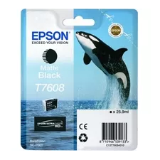 obrázek produktu Epson T7608 Ink Cartridge Matte Black