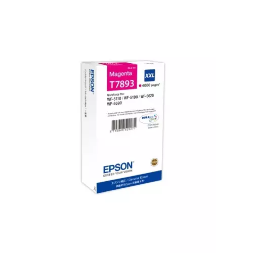 obrázek produktu WF-5xxx Series Ink Cartridge XXL Magenta T7893