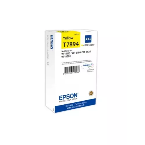 obrázek produktu WF-5xxx Series Ink Cartridge XXL Yellow T7894