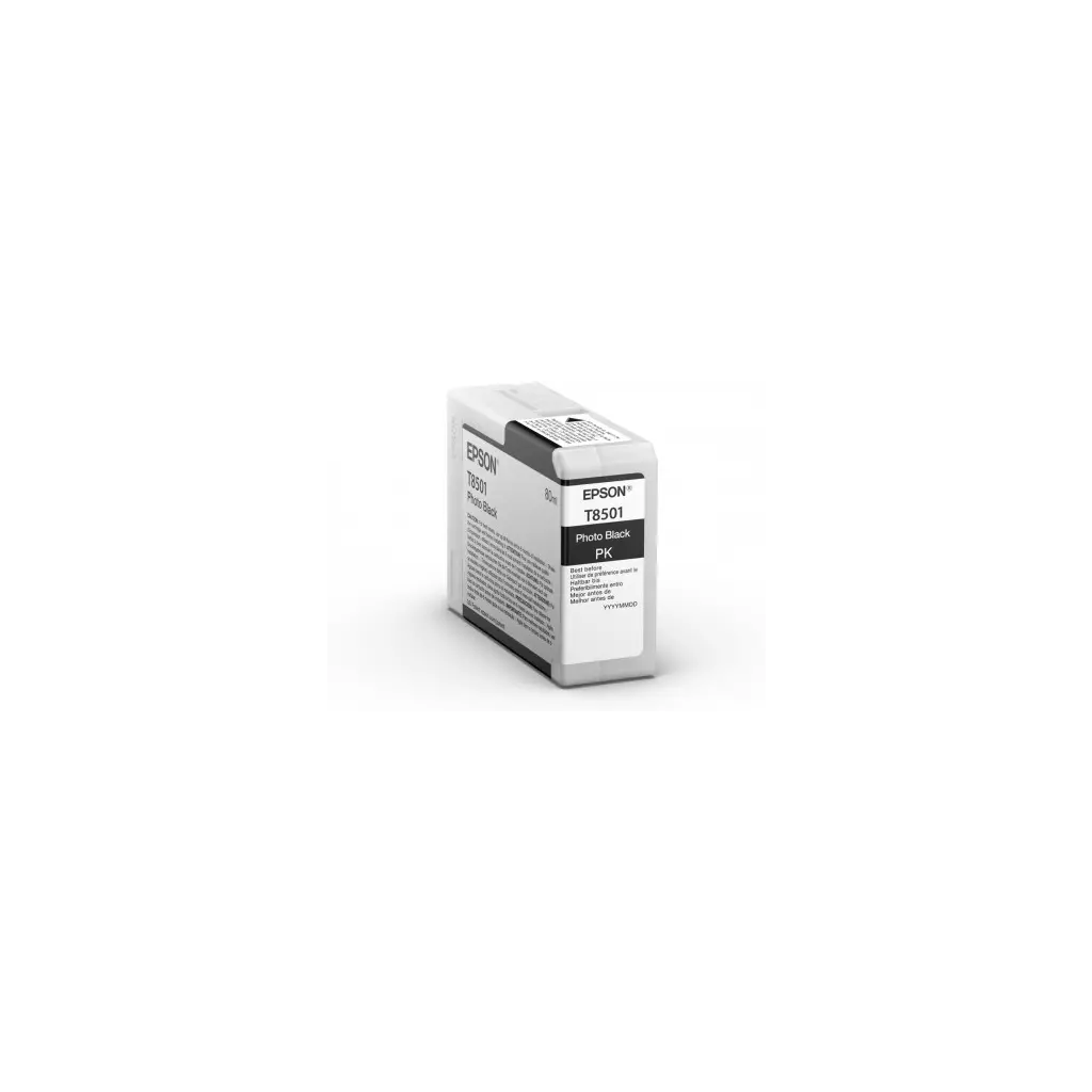 Obrázek produktu Epson Singlepack Photo Black T850100 UltraChrome HD ink 80ml