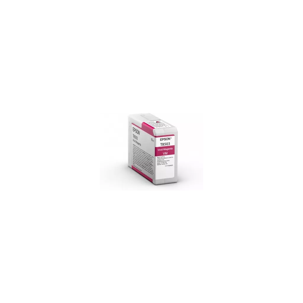 Obrázek produktu Epson Singlepack Photo Vivid Magenta T850300 UltraChrome HD ink 80ml