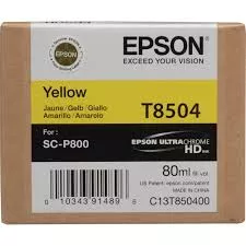 obrázek produktu Epson Singlepack Photo Yellow T850400 UltraChrome HD ink 80ml